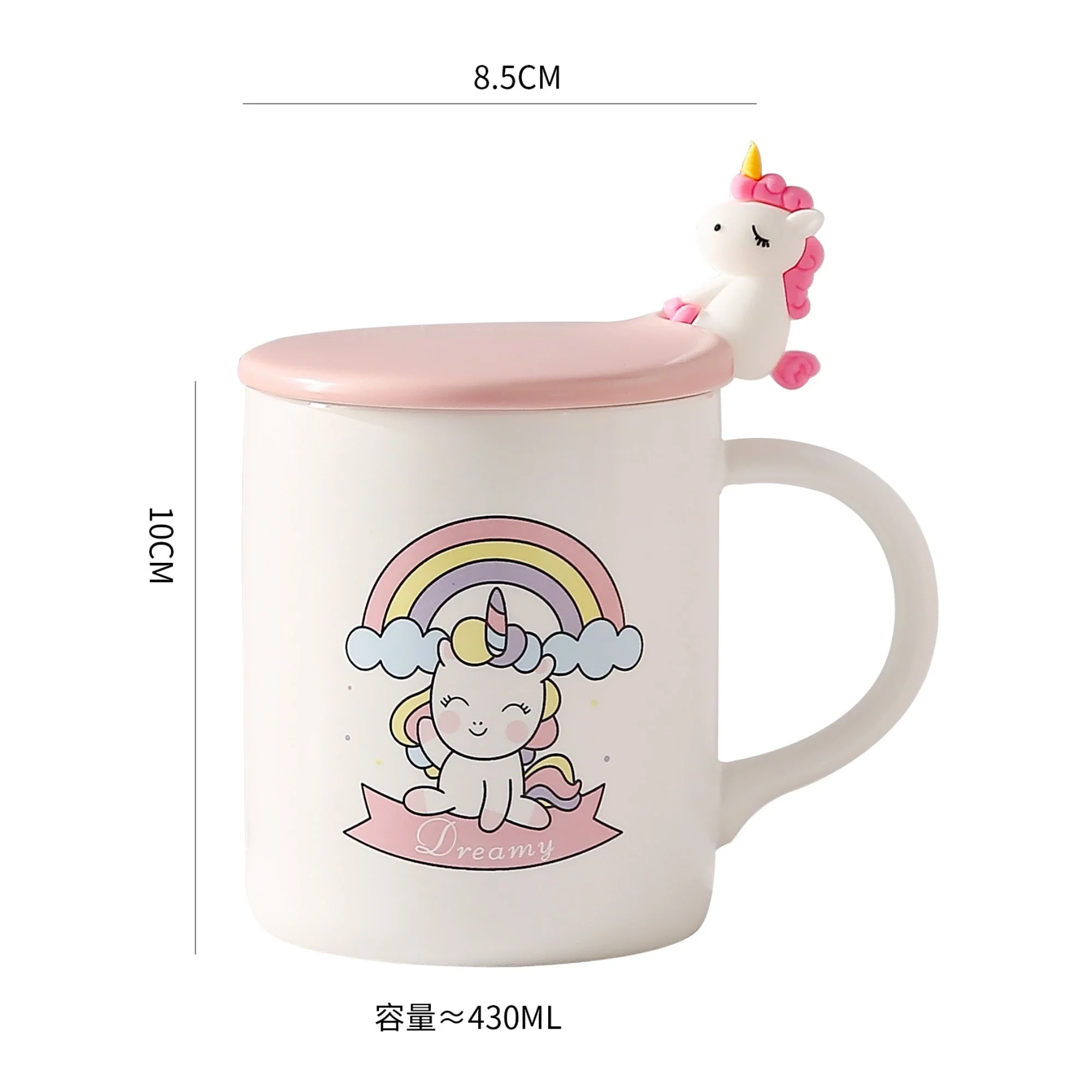 كوب سيرامك بملعقة مجسمه - Image 7