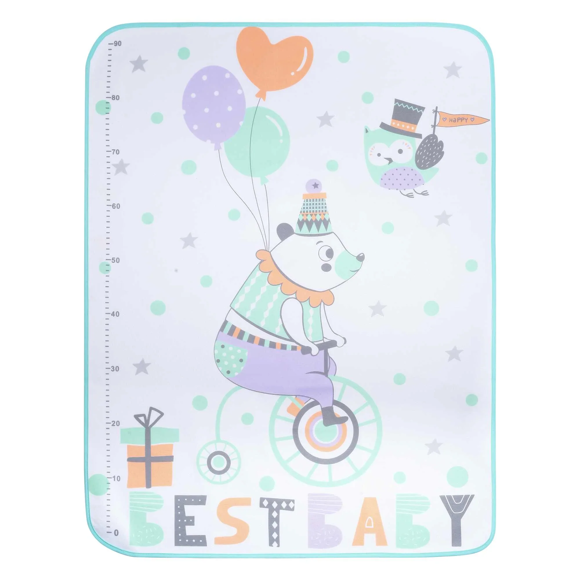 بساط تغيير الحفاضات قابل لاعادة الاستخدام مناسب للمواليد - Image 5