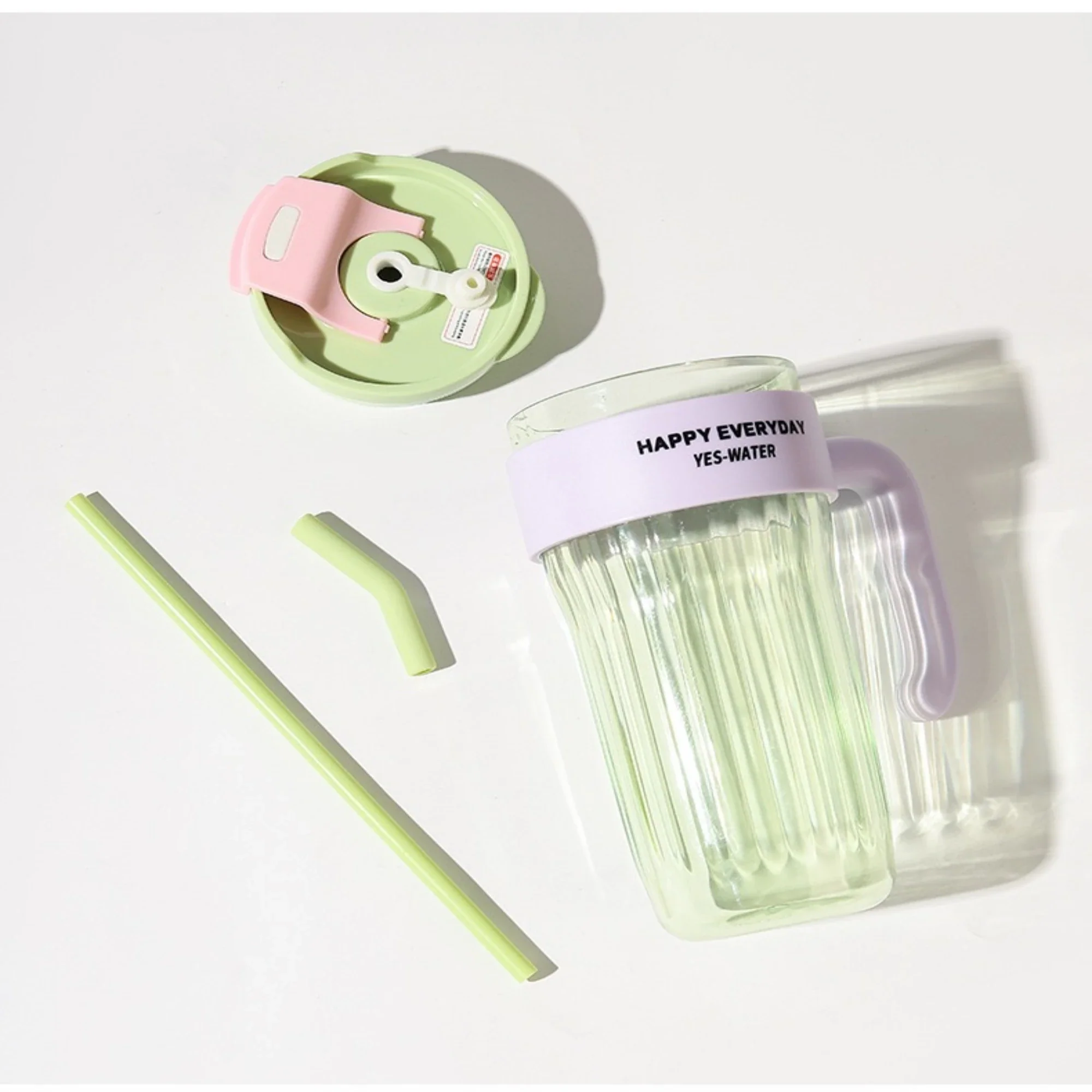 كوب زجاج بماصة 920 مل - Image 7