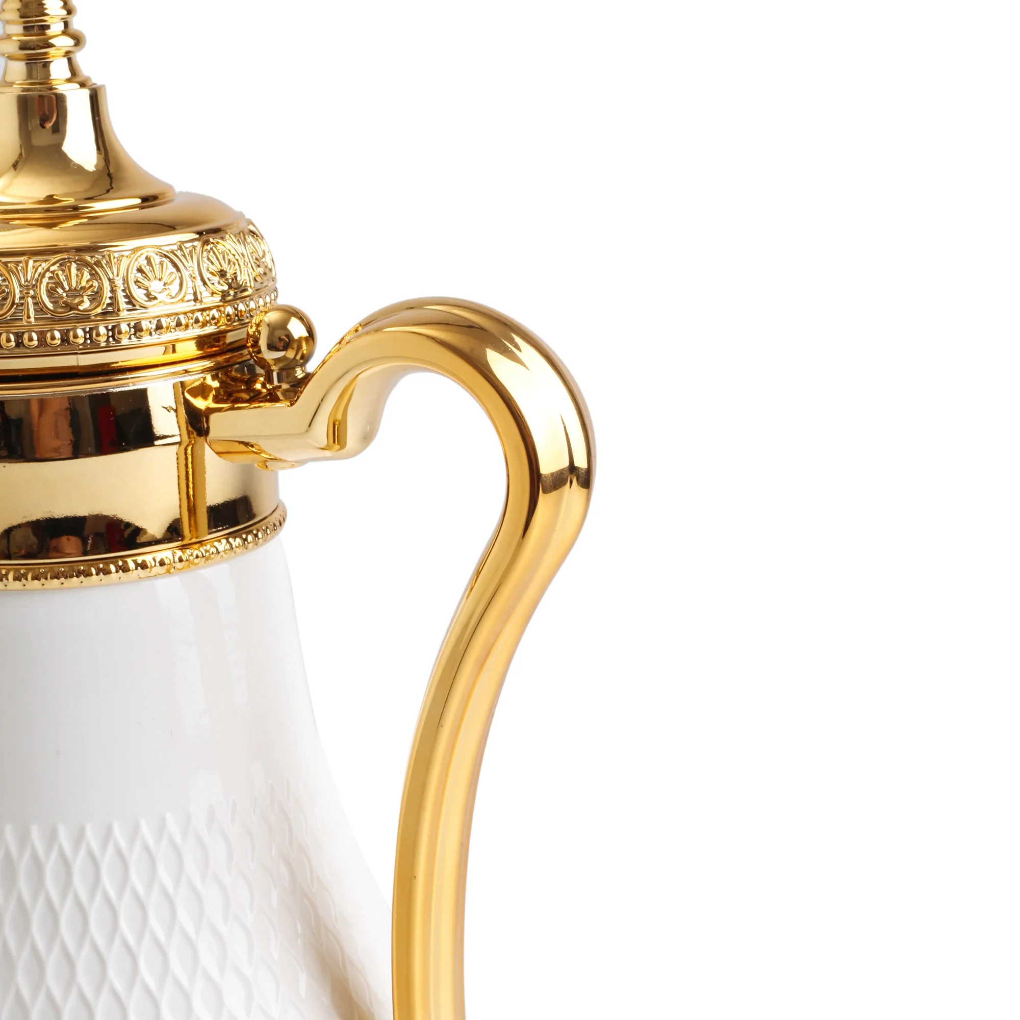 طقم فناجين قهوة مع دلة وصينية (14 قطعة) - Image 5