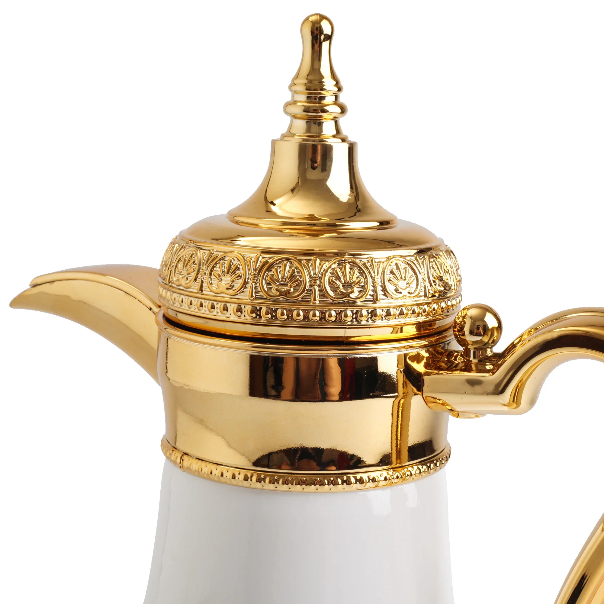 طقم فناجين قهوة مع دلة وصينية (14 قطعة) - Image 7