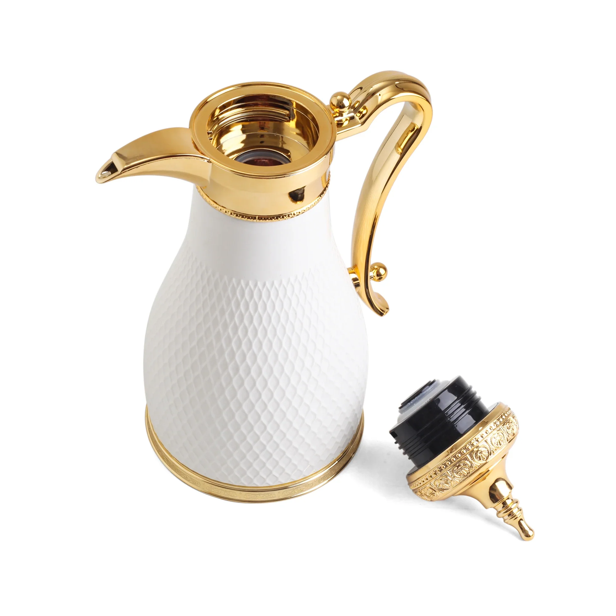 طقم فناجين قهوة مع دلة وصينية (14 قطعة) - Image 9