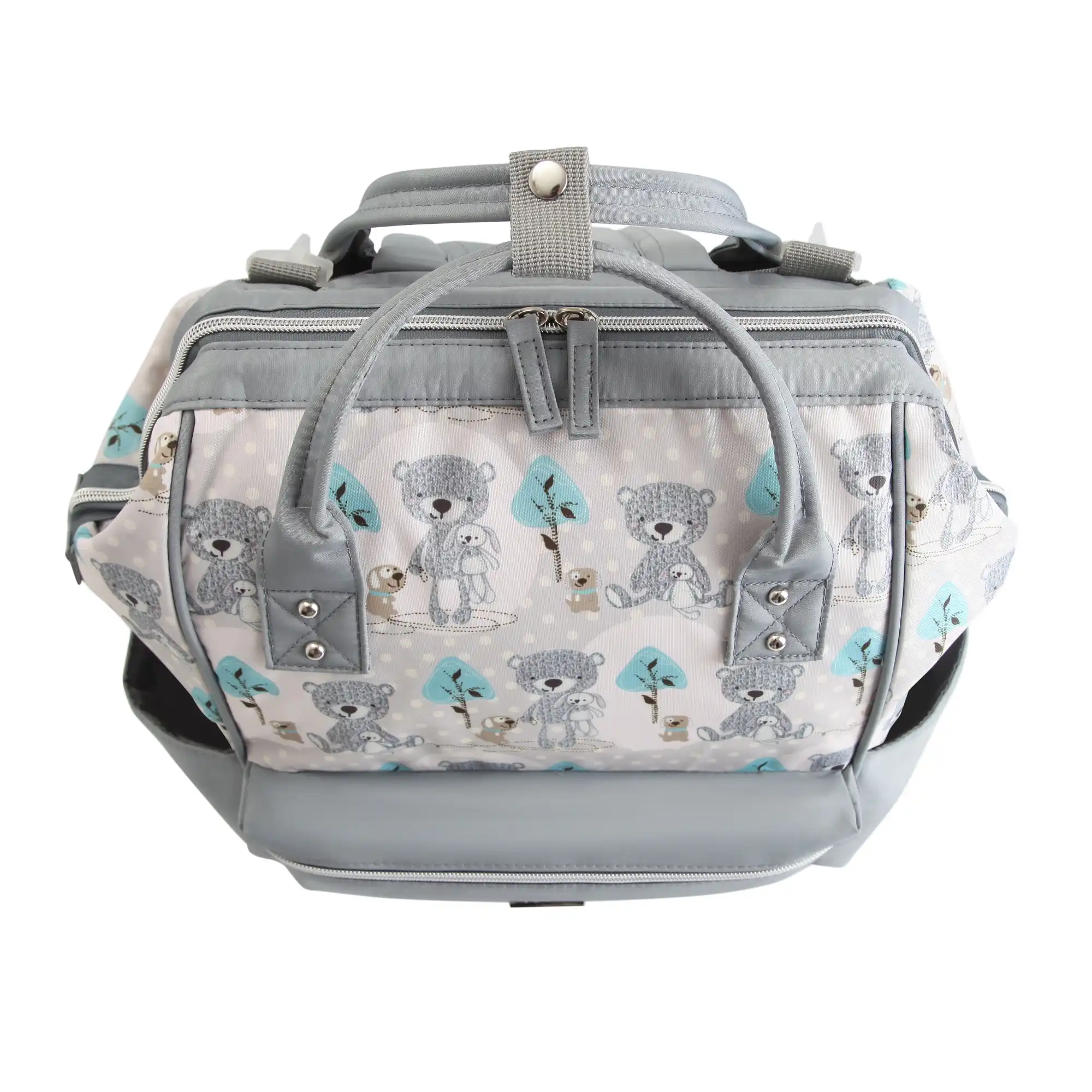 شنطة ظهر متعددة الجيوب لمستلزمات تغيير الحفاضات للامهات - Image 31