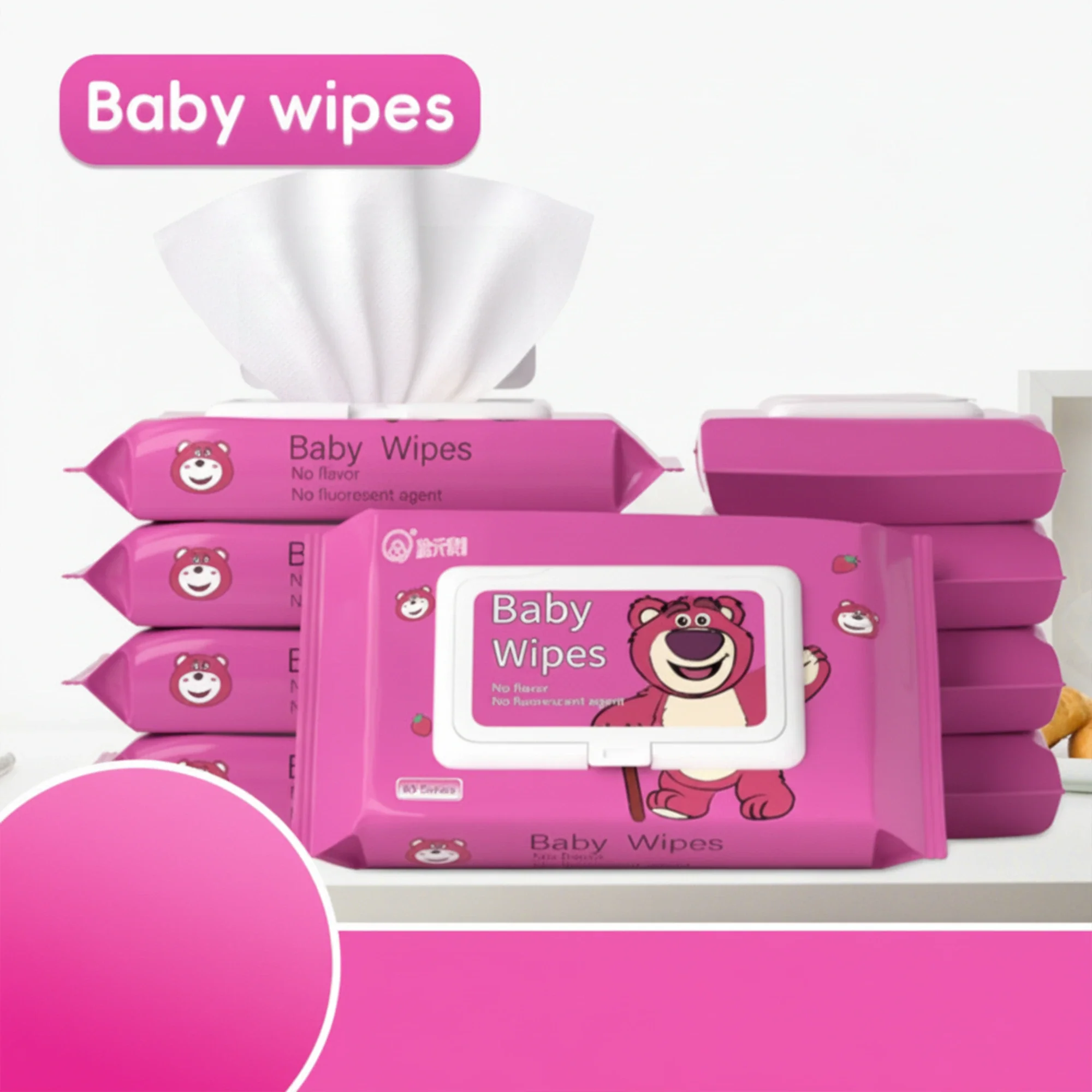 مناديل مبللة لليدين والفم – 40 قطعة - Image 4