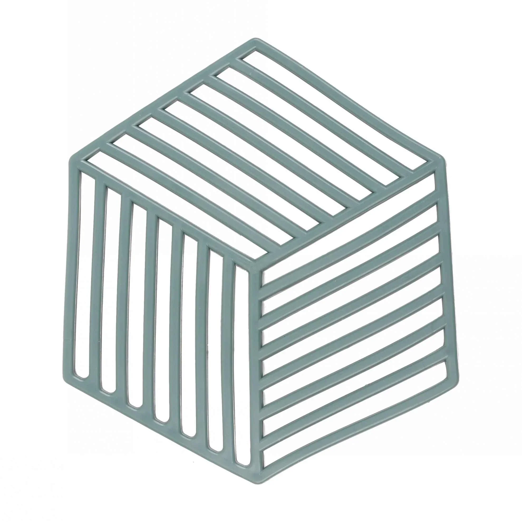 حامل وعاء من السيليكون لسطح الطاولة مقاومة للحرارة متعددة الوظائف سداسي - Image 3