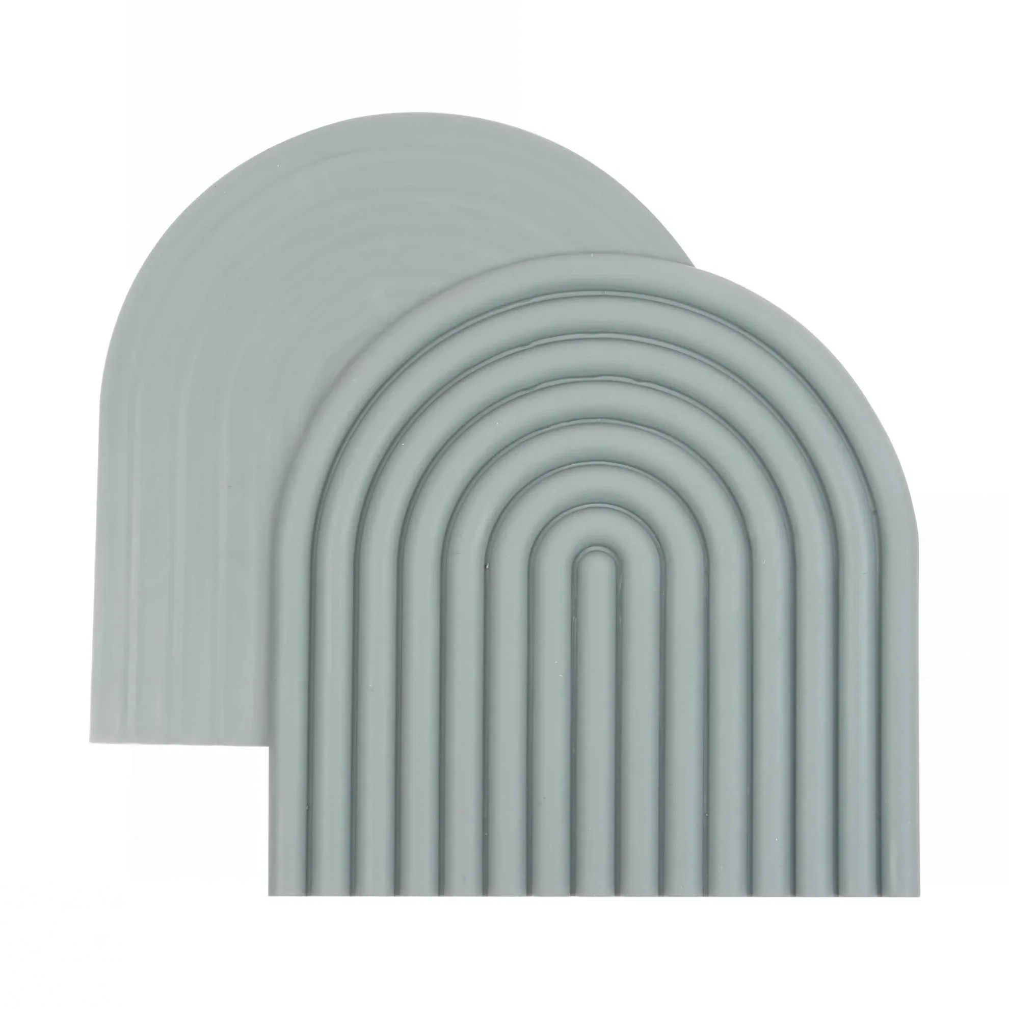 حامل وعاء من السيليكون لسطح الطاولة مقاومة للحرارة لوظائف متعددة 2 قطعة - Image 3