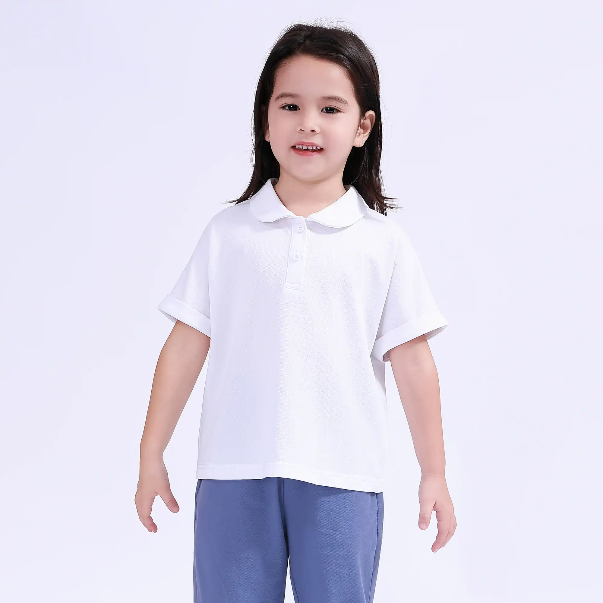 بولو شيرت ساده للبنات - Image 6