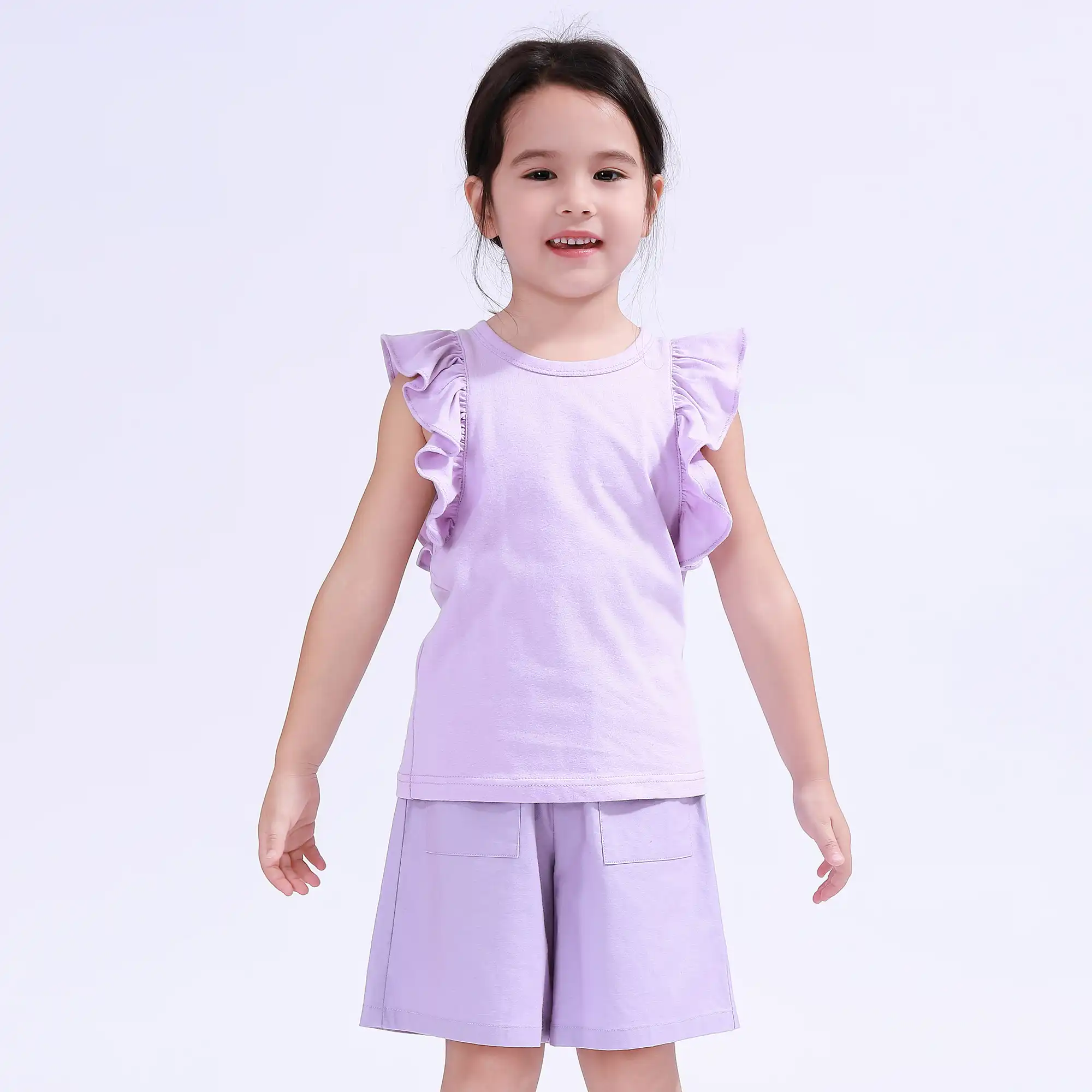 تيشيرت بأكمام كشكش للبنات - Image 11