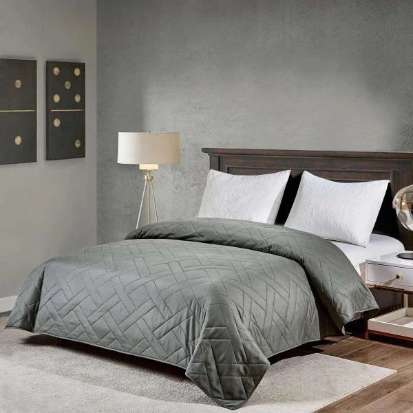 غطاء سرير منقوش مريح - Image 4