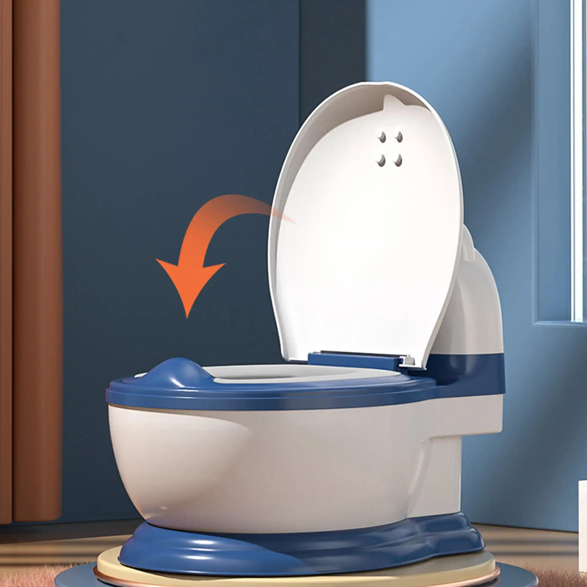 مقعد تعليم الحمام - Image 3