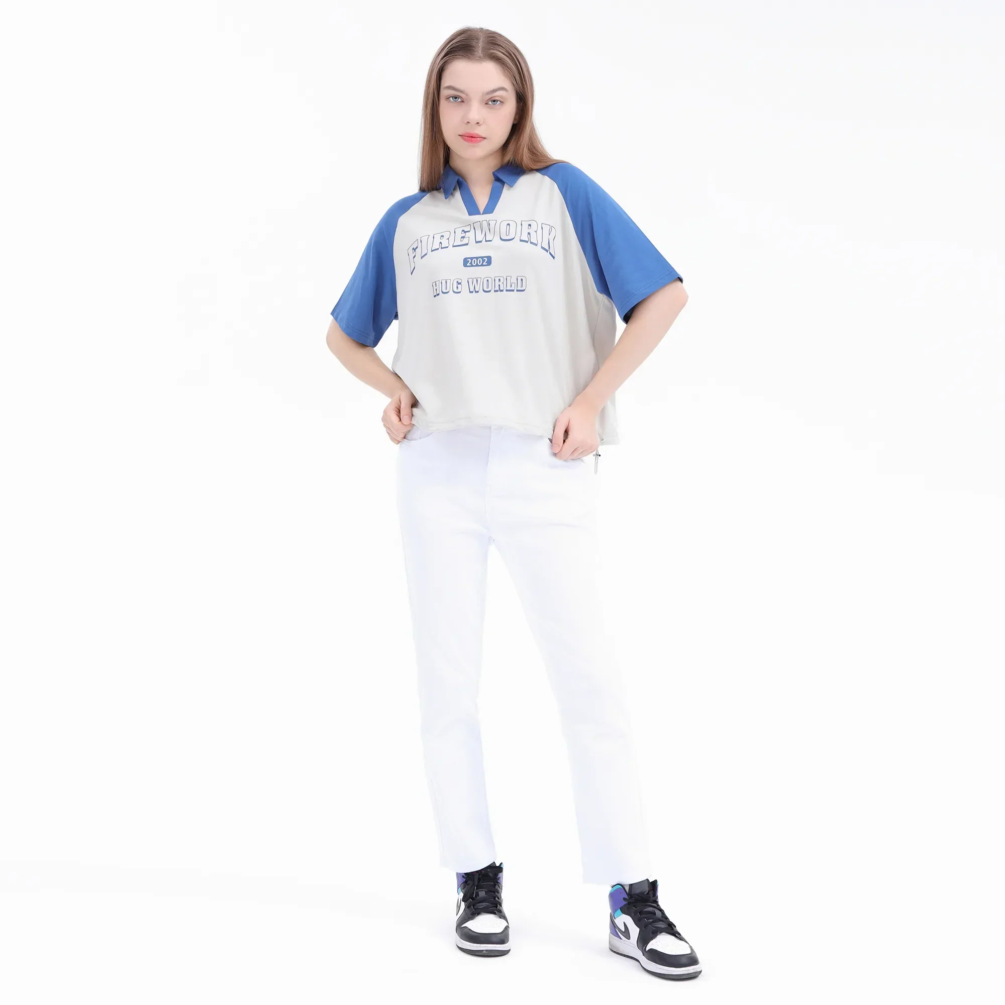 بولو شيرت مطبوع للنساء - Image 7