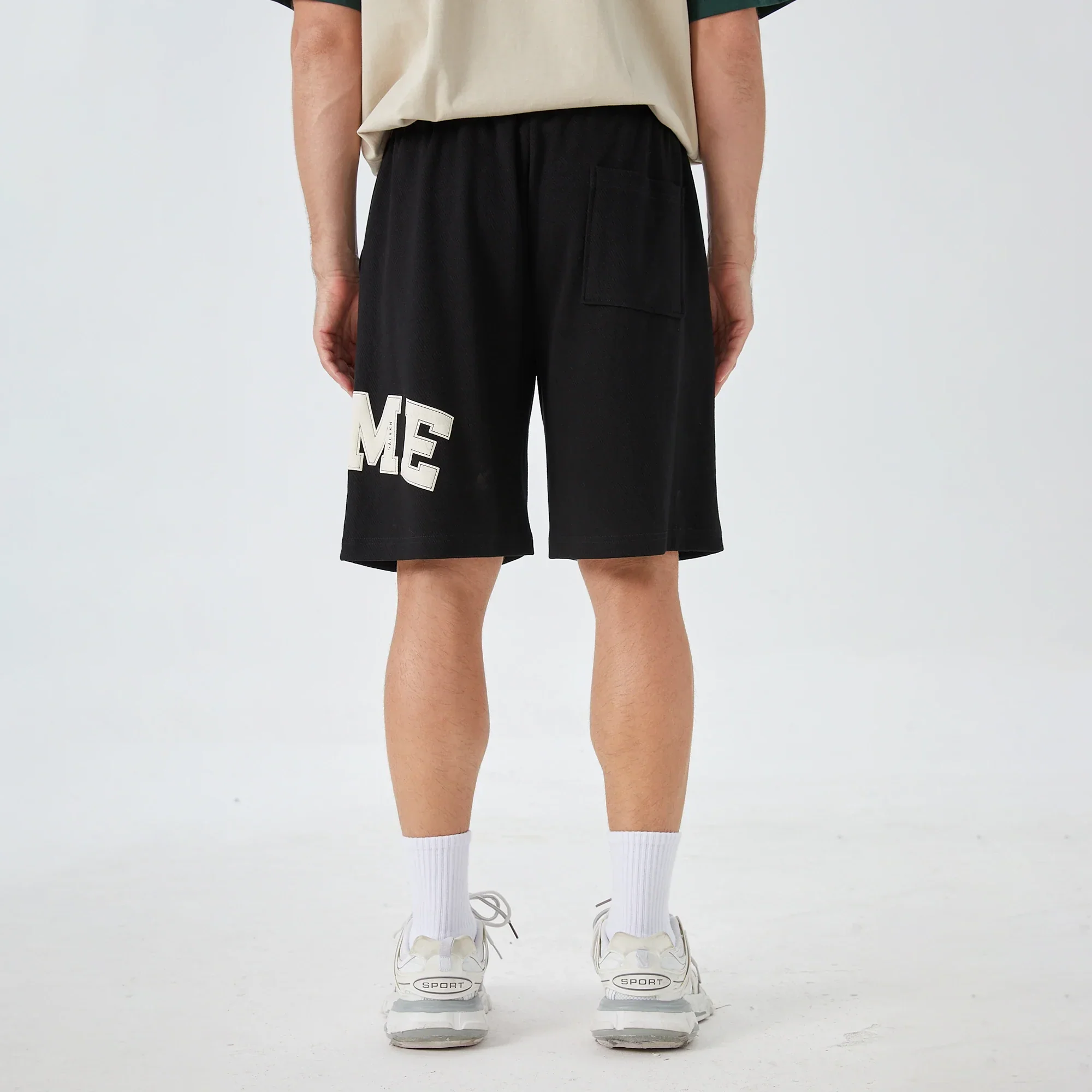 شورت مزين بطباعة للرجال - Image 5