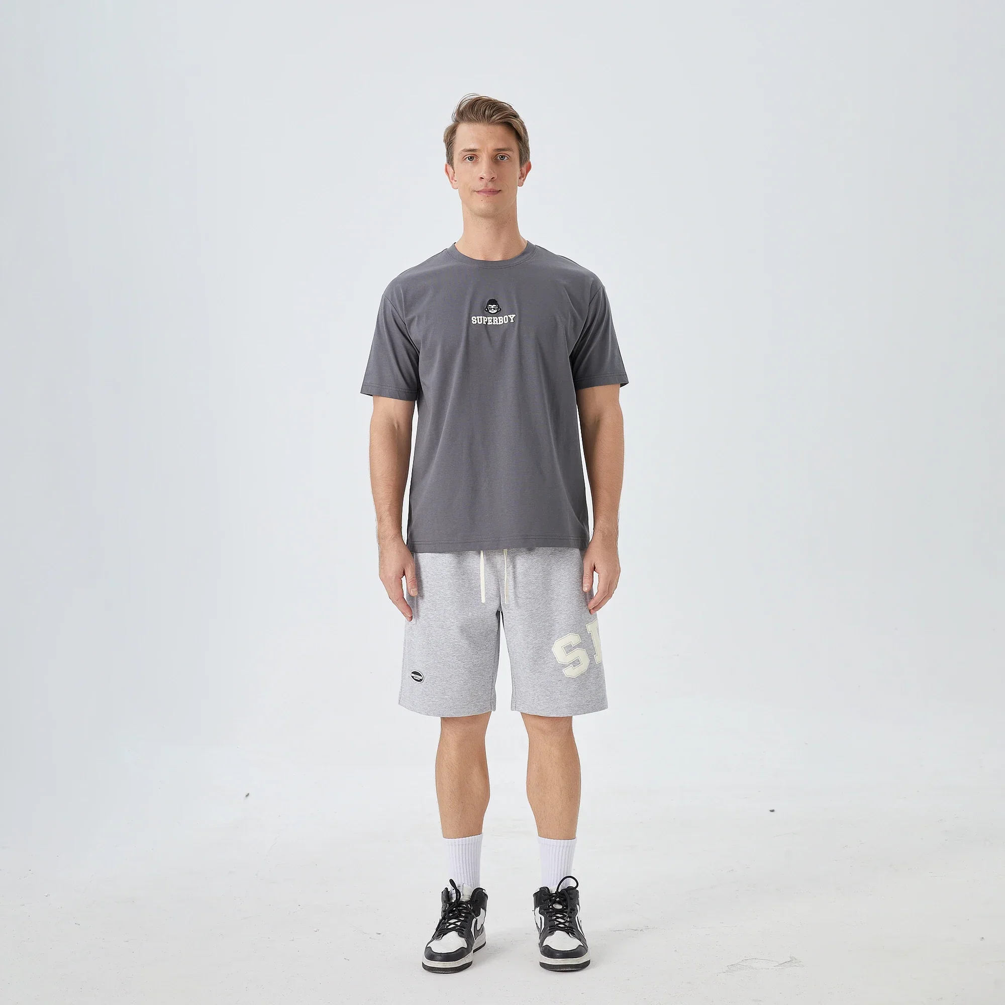 شورت مزين بطباعة للرجال - Image 7