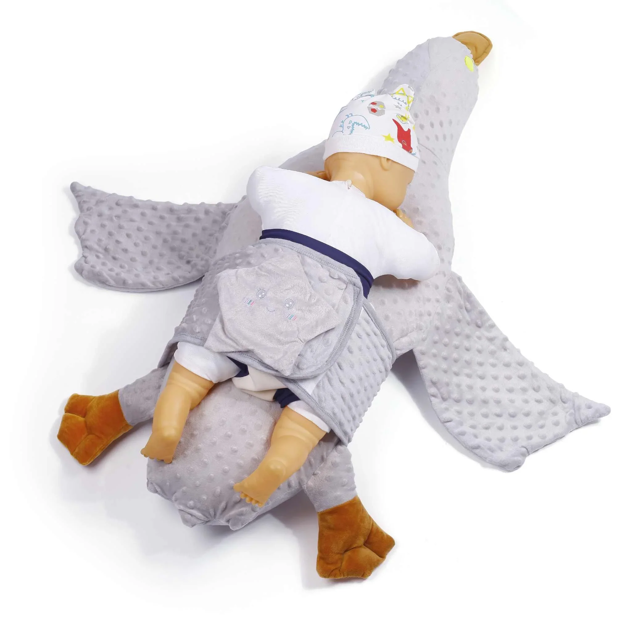 وسادة نوم مهدئة بتصميم اوزة لحديثى الولادة - Image 6