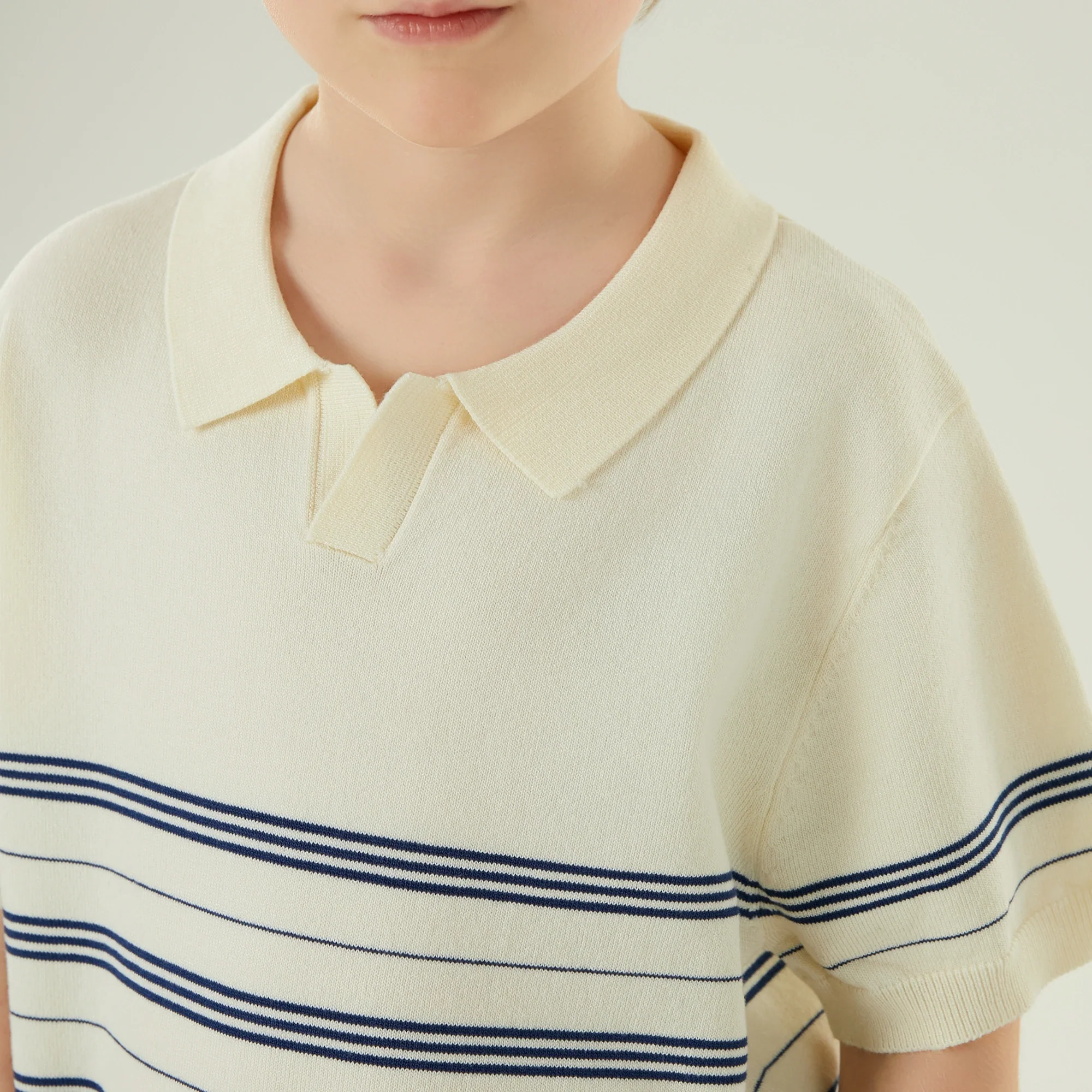 بولوشيرت كاجوال مخطط للأولاد - Image 3