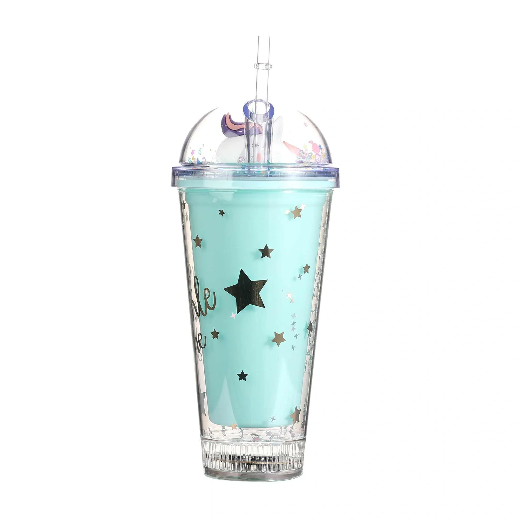 كوب ماء مزين بيونيكورن450 مل - Image 3